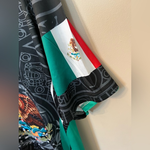 NWOT, Men’s Mexican Independence Day tee-shirt. 95% Polyester 5% spandex. - Picture 5 of 9